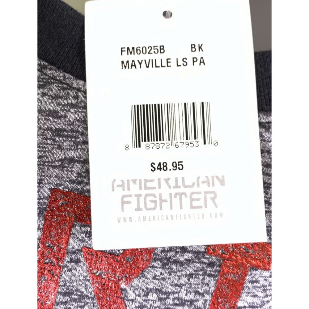 AMERICAN FIGHTER Men's T-Shirt S/S MAYVILLE TEE - Picture 9 of 10